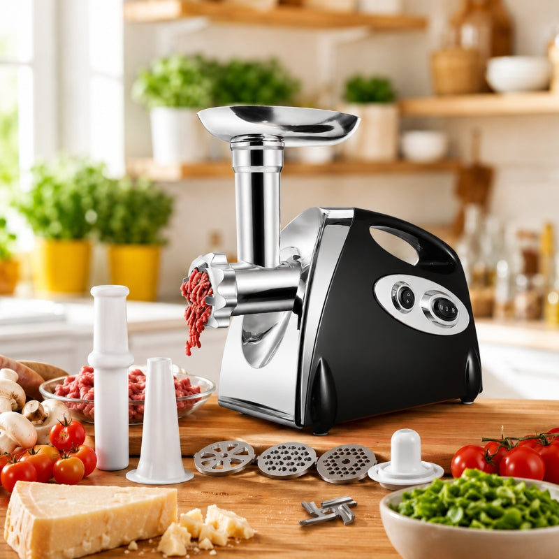 hachoir électrique  à  viande noir