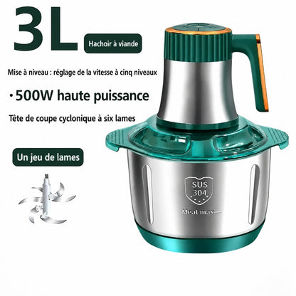 hachoir viande électrique vert