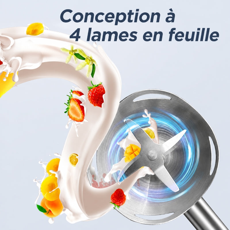 mixeur soupes lames