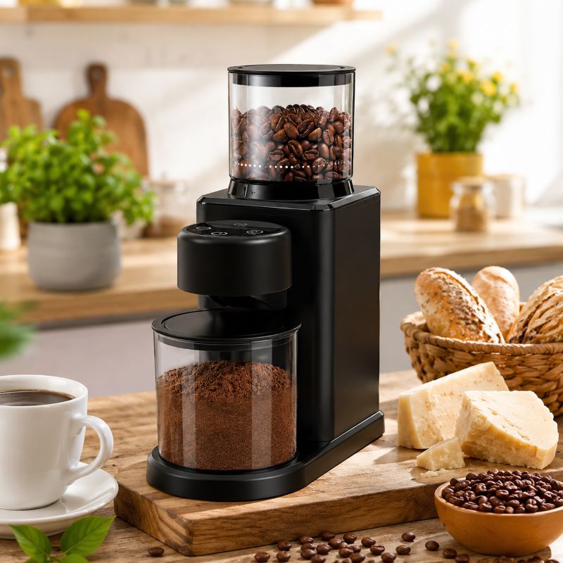 moulin à café sur comptoir