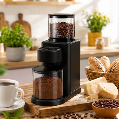 moulin à café sur comptoir